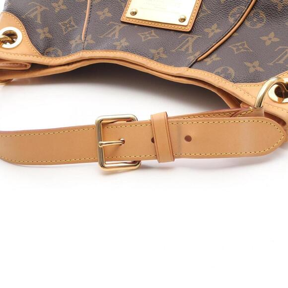 LOUIS VUITTON Brown Monogram Leather Shoulder Bag - Picture 9 of 11